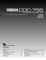 Yamaha CDC-755 Instrukcja obsługi