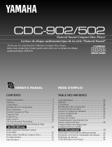 Yamaha CDC-502 Instrukcja obsługi