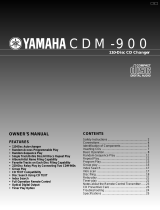Yamaha CDM-900 Instrukcja obsługi