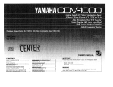 Yamaha CDV1000 Instrukcja obsługi