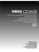 Yamaha CDX-9 Instrukcja obsługi
