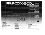 Yamaha CDX-900U Instrukcja obsługi