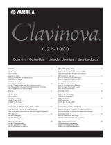 Yamaha Clavinova CGP-1000 Karta katalogowa