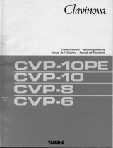 Yamaha CVP-10PE Instrukcja obsługi