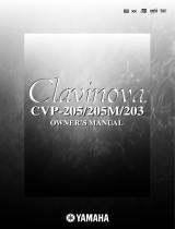 Yamaha Clavinova CVP- Instrukcja obsługi