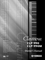 Yamaha Clavinova CLP-990M Instrukcja obsługi