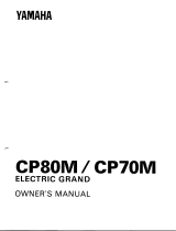 Yamaha CP80M Instrukcja obsługi