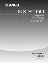 Yamaha NX-E150 Instrukcja obsługi