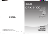 Yamaha CRX-E400 Instrukcja obsługi