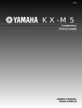 Yamaha KX-M5 Instrukcja obsługi