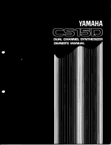 Yamaha CS15D Instrukcja obsługi