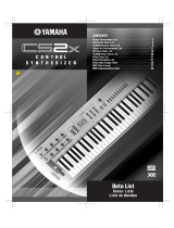 Yamaha CS2x Karta katalogowa