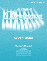 Yamaha CVP-202 Instrukcja obsługi