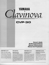 Yamaha CVP-30 Instrukcja obsługi