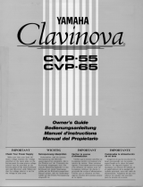 Yamaha CVP-65 Instrukcja obsługi