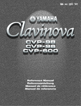 Yamaha CVP-600 Instrukcja obsługi