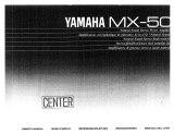 Yamaha MX-50 Instrukcja obsługi