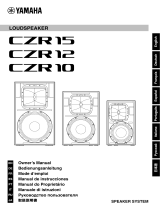 Yamaha CZR12 Instrukcja obsługi