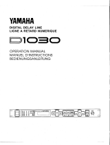 Yamaha D1030 Instrukcja obsługi
