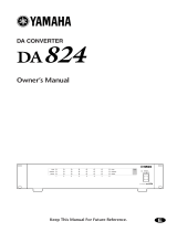Yamaha DA824 Instrukcja obsługi