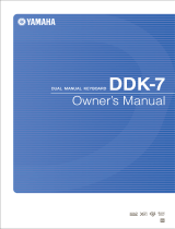 Yamaha DDK-7 Instrukcja obsługi