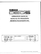 Yamaha DEQ5 Instrukcja obsługi
