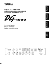 Yamaha DG-1000 Instrukcja obsługi