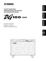 Yamaha DG100-212 Instrukcja obsługi