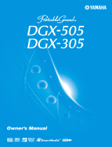 Yamaha Portable Grand DGX-505 Instrukcja obsługi