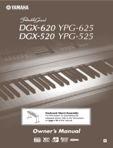 Yamaha DGX-520 Instrukcja obsługi