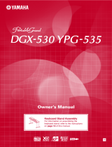 Yamaha DGX-530 Instrukcja obsługi