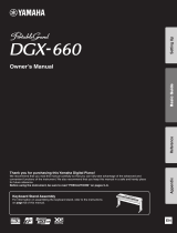 Yamaha Portable Grand DGX-660 Instrukcja obsługi