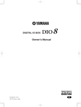 Yamaha DIO8 Instrukcja obsługi