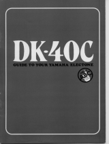 Yamaha DK-40C Instrukcja obsługi