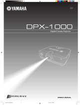 Yamaha DPX-1000 Instrukcja obsługi