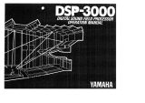 Yamaha DSP-3000 Instrukcja obsługi