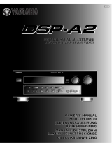 Yamaha DSP-A2 Instrukcja obsługi