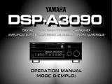 Yamaha DSP-A3090 Instrukcja obsługi