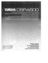 Yamaha DSP-A500 Instrukcja obsługi