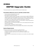 Yamaha DSP5D instrukcja