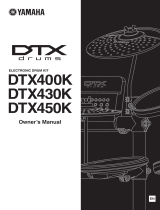 Yamaha DTX400K Instrukcja obsługi