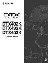 Yamaha DTX402K Instrukcja obsługi