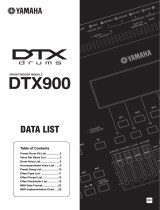 Yamaha DTX900 Karta katalogowa