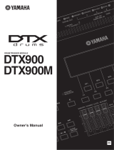 Yamaha DTX900M Instrukcja obsługi