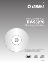 Yamaha DV-S5270 Instrukcja obsługi