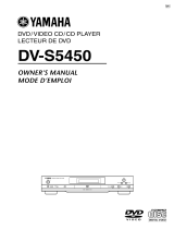 Yamaha DV-S5450 Instrukcja obsługi