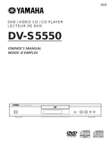 Yamaha DV-S5550 Instrukcja obsługi