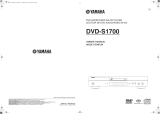 Yamaha DVD-S1700 Instrukcja obsługi