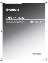 Yamaha DVD-S2300 Instrukcja obsługi