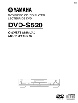 Yamaha DVD-S520 Instrukcja obsługi